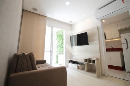 Sala de apartamento para alugar com 1 quarto, 46m² em Centro, São Paulo