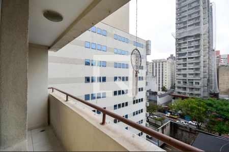 Varanda da Sala de apartamento para alugar com 2 quartos, 57m² em Consolação, São Paulo