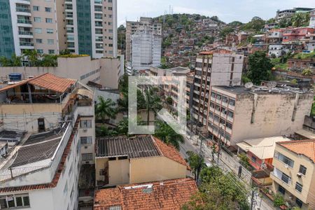 Vista da Sala de apartamento à venda com 3 quartos, 98m² em Icaraí, Niterói