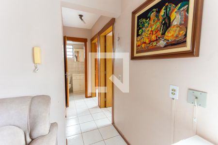 Corredor de apartamento à venda com 2 quartos, 45m² em Rondônia, Novo Hamburgo