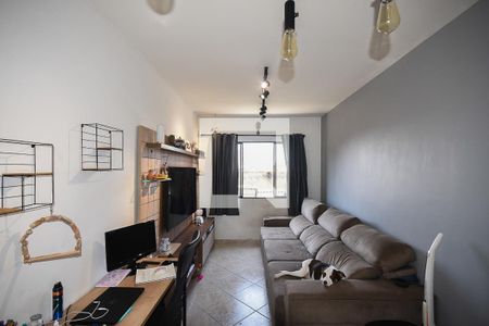 Sala de apartamento à venda com 2 quartos, 59m² em Parque Pinheiros, Taboão da Serra