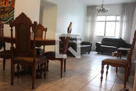 Sala de apartamento para alugar com 3 quartos, 110m² em Itararé, São Vicente
