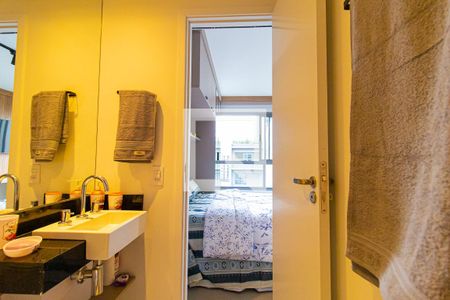 Studio para alugar com 30m², 1 quarto e sem vaga Studio para alugar com 30m², 1 quarto e sem vagaBanheiro