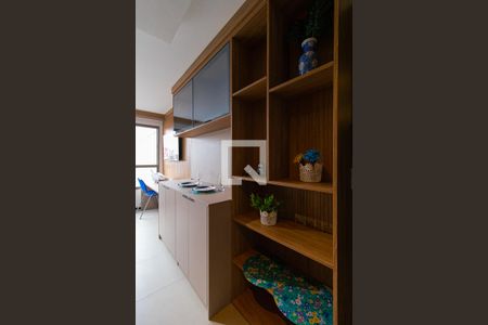 Studio para alugar com 30m², 1 quarto e sem vaga Studio para alugar com 30m², 1 quarto e sem vagaCozinha