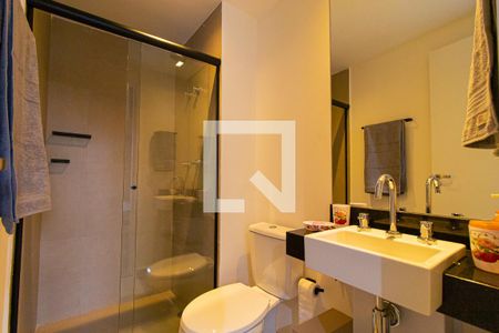 Studio para alugar com 30m², 1 quarto e sem vaga Studio para alugar com 30m², 1 quarto e sem vagaBanheiro