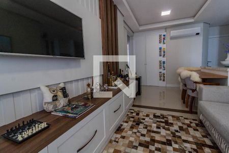Sala de apartamento para alugar com 2 quartos, 72m² em Barreiros, São José