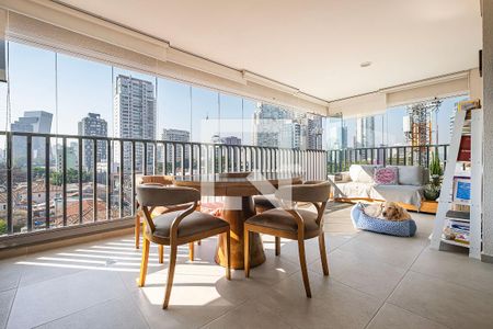 Varanda de apartamento à venda com 2 quartos, 98m² em Pinheiros, São Paulo