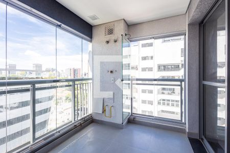 Varanda de apartamento à venda com 1 quarto, 35m² em Pinheiros, São Paulo