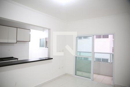 Sala de apartamento para alugar com 2 quartos, 72m² em  Vila Caiçara, Praia Grande