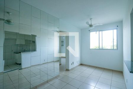 Sala de apartamento para alugar com 2 quartos, 45m² em Jardim Urano, São José do Rio Preto 