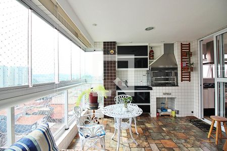 Varanda Gourmet de apartamento à venda com 3 quartos, 145m² em Jardim Nova Petropolis, São Bernardo do Campo