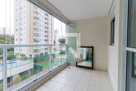 Varanda da Sala de apartamento para alugar com 2 quartos, 74m² em Parque Colonial, São Paulo