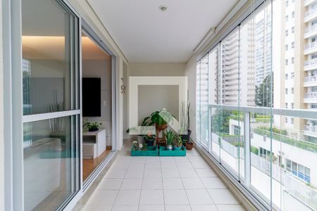 Varanda da Sala de apartamento para alugar com 2 quartos, 74m² em Parque Colonial, São Paulo