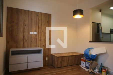 Sala de apartamento para alugar com 2 quartos, 60m² em José Menino, Santos