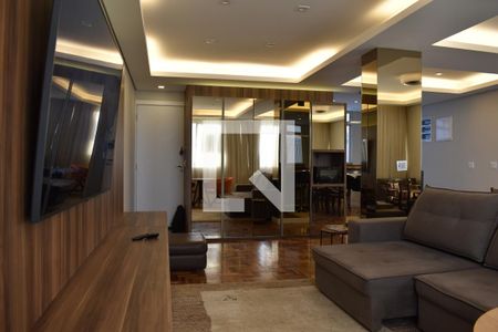 Sala de apartamento para alugar com 2 quartos, 110m² em Juvevê, Curitiba