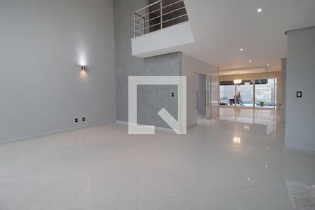 Sala de casa de condomínio para alugar com 4 quartos, 421m² em Jardim Residencial Sunset Village, Sorocaba