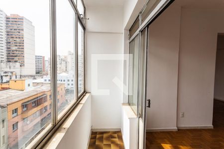 Varanda da Sala de apartamento à venda com 4 quartos, 100m² em Centro, Belo Horizonte