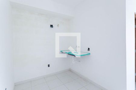 Cozinha de kitnet/studio para alugar com 1 quarto, 23m² em Dona Clara, Belo Horizonte