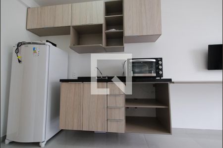 Cozinha de kitnet/studio à venda com 1 quarto, 27m² em Vila Mariana, São Paulo