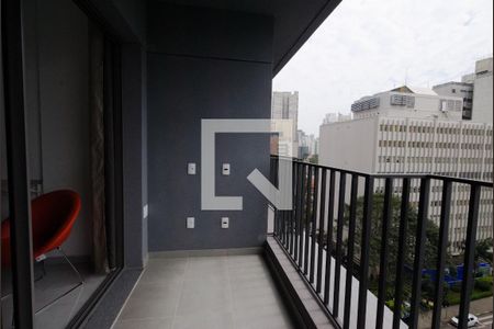 Varanda de kitnet/studio à venda com 1 quarto, 27m² em Vila Mariana, São Paulo