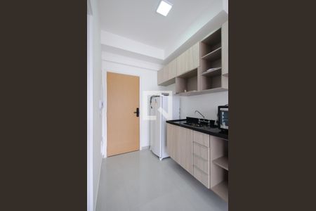 Cozinha de kitnet/studio à venda com 1 quarto, 27m² em Vila Mariana, São Paulo