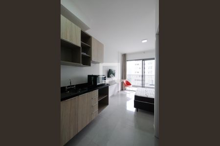 Cozinha de kitnet/studio à venda com 1 quarto, 27m² em Vila Mariana, São Paulo