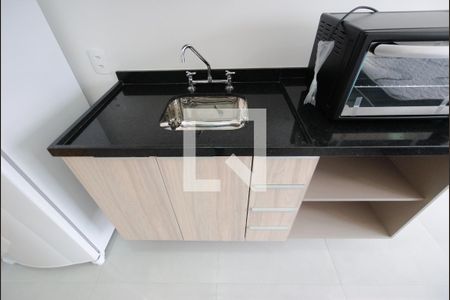 Cozinha de kitnet/studio à venda com 1 quarto, 27m² em Vila Mariana, São Paulo