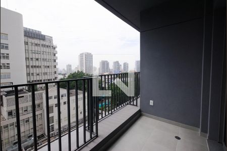 Varanda de kitnet/studio à venda com 1 quarto, 27m² em Vila Mariana, São Paulo