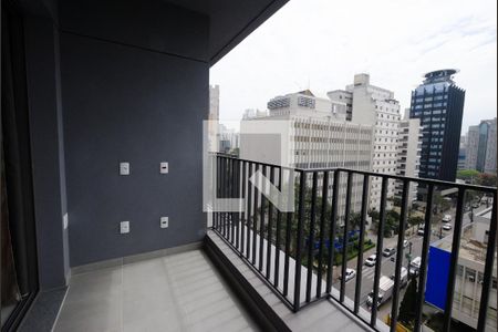 Varanda de kitnet/studio à venda com 1 quarto, 27m² em Vila Mariana, São Paulo