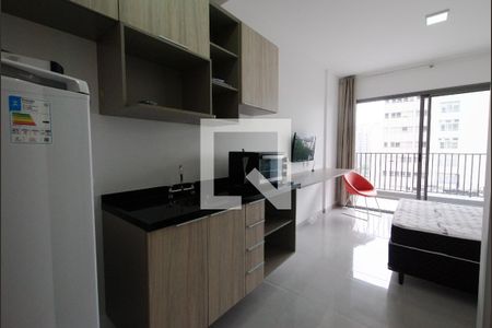 Cozinha de kitnet/studio à venda com 1 quarto, 27m² em Vila Mariana, São Paulo