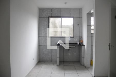 Cozinha de apartamento para alugar com 2 quartos, 55m² em Jardim Quaresmeira, Suzano