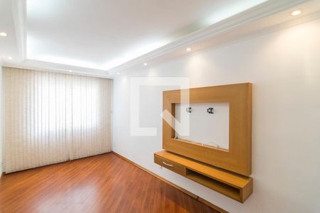 Sala de apartamento para alugar com 2 quartos, 56m² em Vila Valparaíso, Santo André