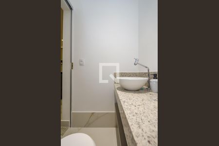 Lavabo de apartamento à venda com 1 quarto, 34m² em Estoril, Belo Horizonte