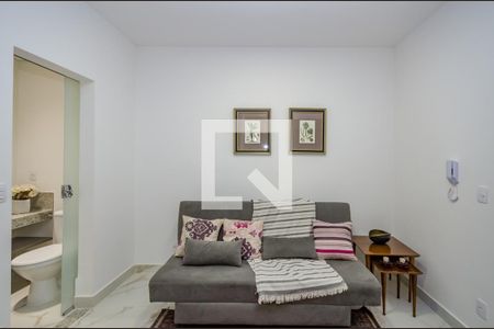 Sala de apartamento para alugar com 1 quarto, 34m² em Estoril, Belo Horizonte