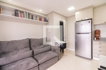 Sala/Cozinha de kitnet/studio à venda com 1 quarto, 33m² em Centro, São Paulo