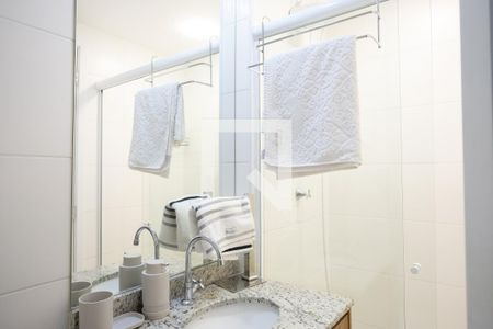 Banheiro de kitnet/studio para alugar com 1 quarto, 31m² em Vila Clementino, São Paulo