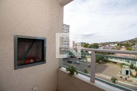 Varanda da Sala de apartamento à venda com 2 quartos, 51m² em Morro Santana, Porto Alegre