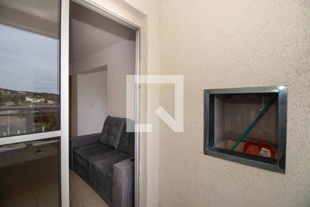 Varanda da Sala de apartamento à venda com 2 quartos, 51m² em Morro Santana, Porto Alegre