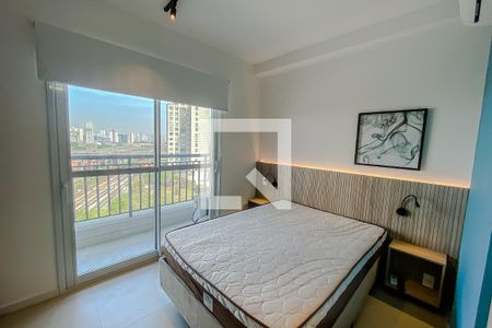 Sala e QUarto de kitnet/studio para alugar com 1 quarto, 24m² em Belenzinho, São Paulo