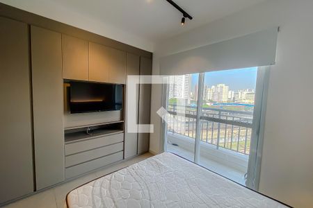 Sala e QUarto de kitnet/studio para alugar com 1 quarto, 24m² em Belenzinho, São Paulo