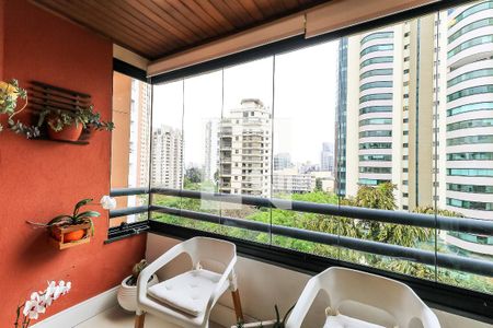 Varanda de apartamento para alugar com 2 quartos, 82m² em Real Parque, São Paulo