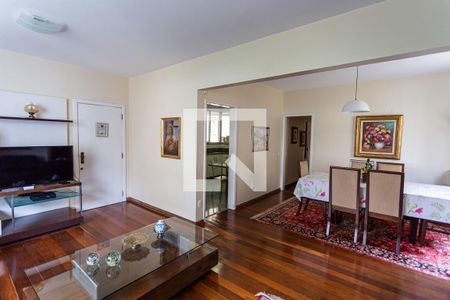 Sala de apartamento à venda com 4 quartos, 152m² em Santo Antônio, Belo Horizonte