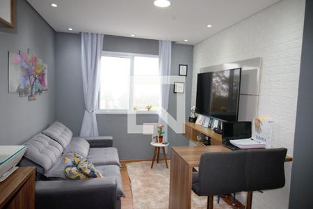 Sala  de apartamento à venda com 2 quartos, 42m² em Paraiso do Morumbi, São Paulo