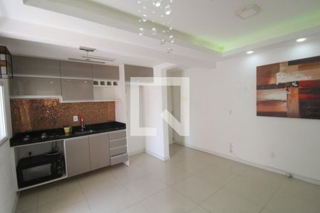 Sala/Cozinha de apartamento para alugar com 2 quartos, 52m² em Fátima, Canoas