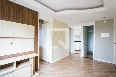 Sala de apartamento para alugar com 3 quartos, 54m² em Vila Lutécia, Santo André