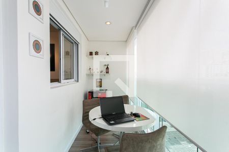 Varanda de apartamento à venda com 1 quarto, 45m² em Vila Gomes Cardim, São Paulo