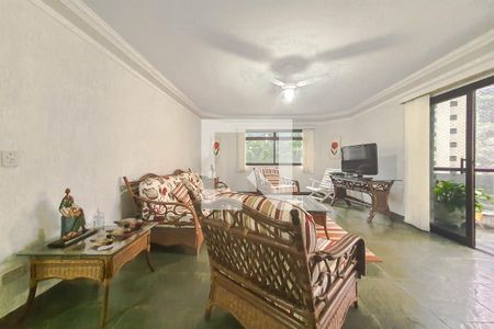 Sala de Estar de apartamento para alugar com 4 quartos, 276m² em Pitangueiras, Guarujá