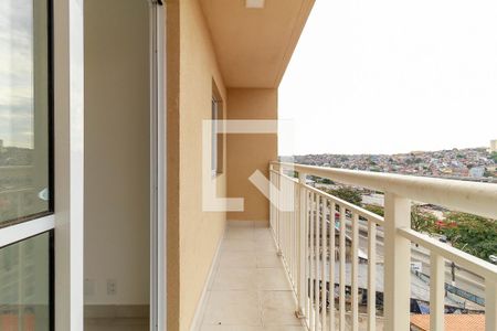 Varanda da Sala de apartamento para alugar com 1 quarto, 28m² em Vila das Belezas, São Paulo