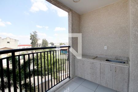 Varanda Gourmet de apartamento para alugar com 3 quartos, 69m² em Parque Vitoria Regia, Sorocaba