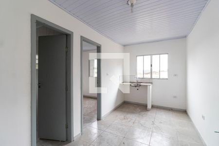 Sala e Cozinha de casa de condomínio para alugar com 1 quarto, 40m² em Cambuci, São Paulo